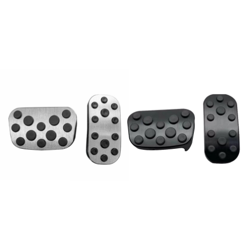 Aluminum Car Foot Pedal Pads for Prado Land Cruiser LC250 2024 2025 Anti-skid Accelerator Gas Brake Pedal Cover Interior Parts